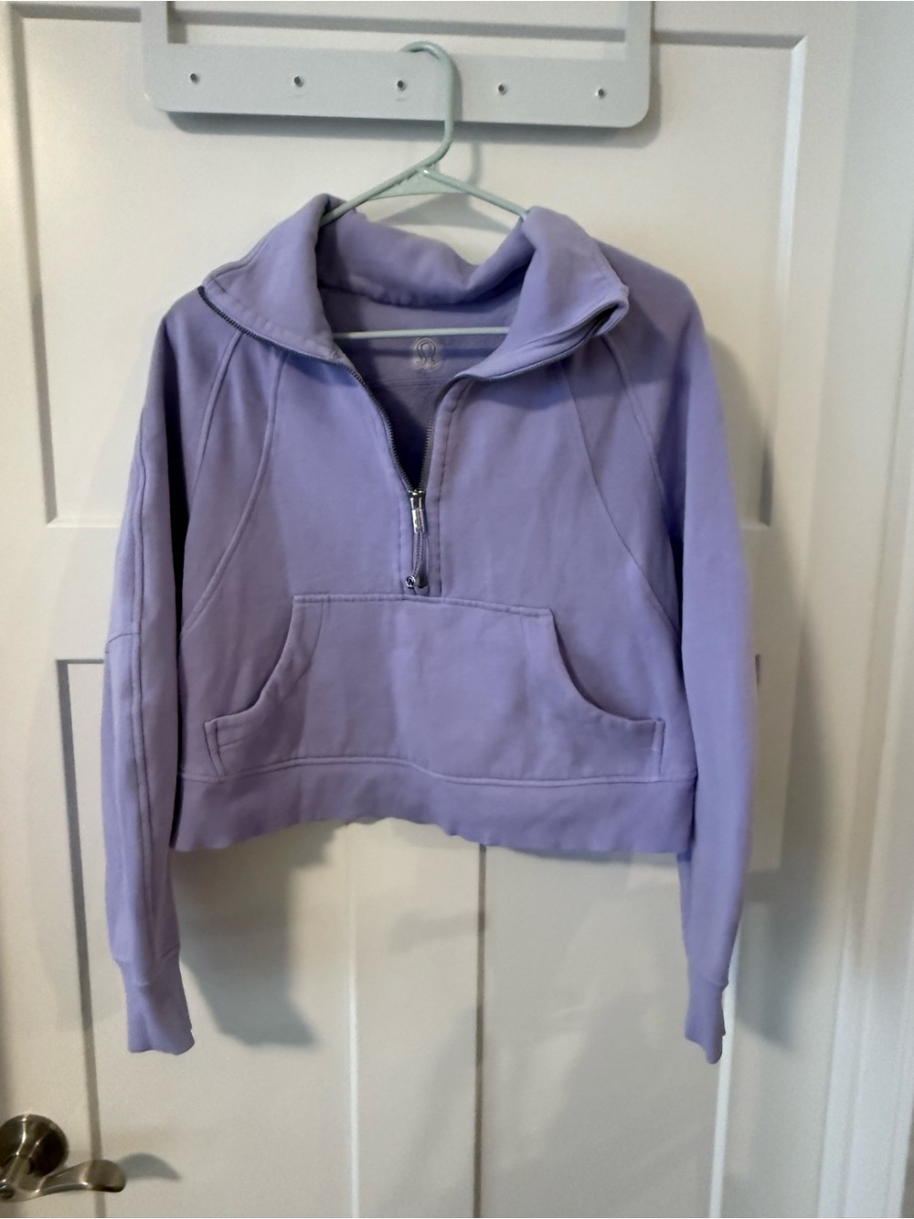 Lululemon Half-Zip Lavender Pullover Sweatshirt - Women oversized XS/S